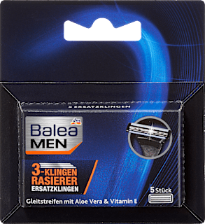 Patrone s 3 oštrice i lubrikantnom trakicom Balea MEN