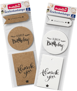 Geschenkanhänger "Handlettering" Profissimo