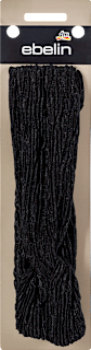 Fascia per capelli nera ebelin