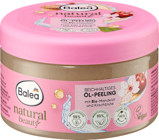 natural beauty tělový olejový peeling s třešňovými květy Balea