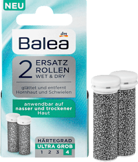 Rolki wymienne do pilnika do stóp (4. stopień) ultra grube Balea