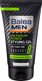 MAXIMUM POWER gel za kosu Balea MEN