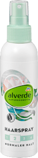 Haarspray Lotusblüte & violetter Reis alverde NATURKOSMETIK