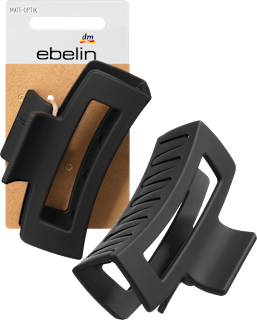 Klamra do włosów, matowa, z wycięciem ebelin