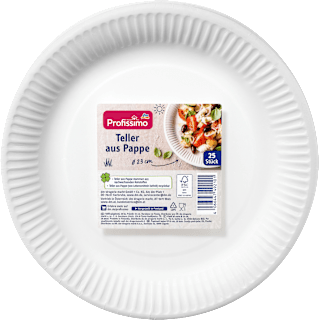 Teller aus Pappe Profissimo