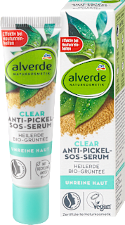 Серум против пъпки SOS Clear alverde NATURKOSMETIK