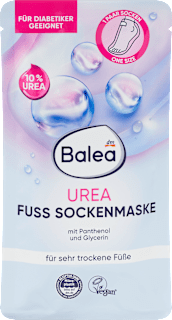 Maska do stóp, w postaci skarpetek, 10% mocznika Balea