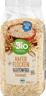 bio ovesné vločky malé bezlepkové dmBio