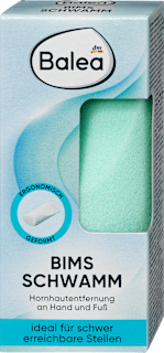 Plovec v obliki gobice za odstranjevanje trde kože na rokah in nogah, več različic Balea