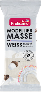 Profissimo Modelliermasse weiß  Profissimo