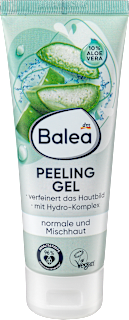 Čistiaci peelingový pleťový gél Balea