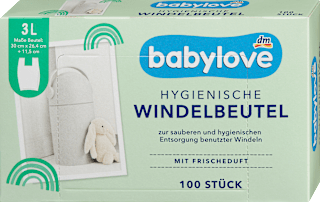 Hygienické vrecká na použité plienky babylove