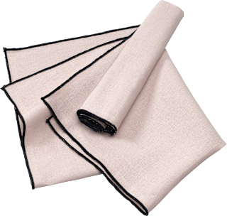 Stoffservietten 100% Leinen, 2er Set  keine Marke