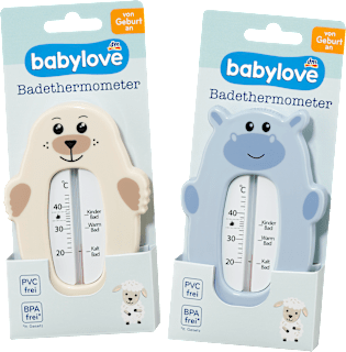 Termometer za kopanje, več različic babylove
