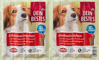 Snack salsicce di manzo DEIN BESTES