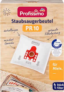  Vrečke za sesalec (PR 10), 4 vrečke + 1 filter Profissimo