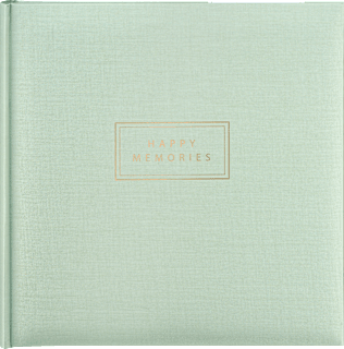 Fotoalbum mit Leineneinband Jumbo Happy Memories Paradies