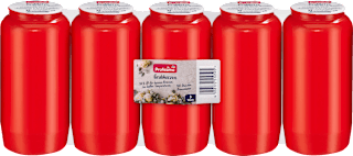 Grabkerzen Nr.7 rot  Profissimo