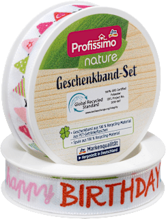 Zestaw wstążek dekoracyjnych Happy Birthday Profissimo