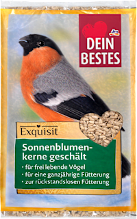 Vogelfutter Sonnenblumenkerne geschält Dein Bestes