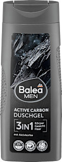 Balea MEN Active Carbon sprchovací gél 3v1 Balea MEN