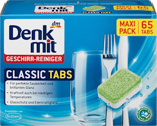 Spülmaschinen-Tabs Classic Denkmit