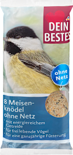 Vogelfutter, Meisenknödel ohne Netz (8 Stück) Dein Bestes