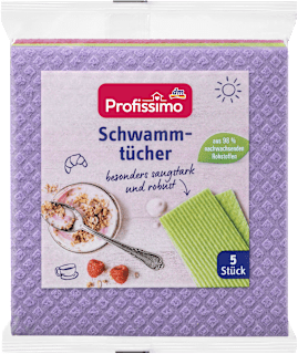 Uniwersalne ściereczki gąbczaste Profissimo