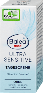 Dnevna krema za obraz ULTRA SENSITIVE z alantoinom in pantenolom Balea med