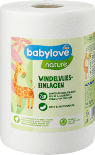 Еднократни подложки за пелени babylove nature