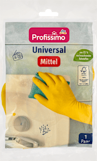 Uniwersalne rękawice do prac domowych, M, 1 para Profissimo