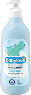 Gel doccia sensitive corpo e capelli babylove