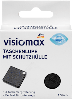 Zsebnagyító védőborítóval Visiomax