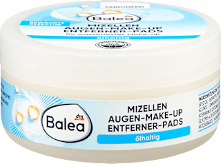 Augen-Make-up Entferner-Pads ölhaltig Balea