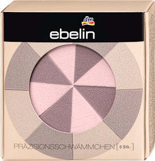 Sunđer za precizno nanošenje šminke, više vrsta ebelin