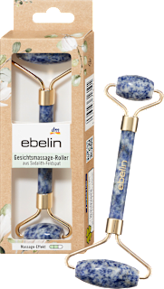 Gesichtsmassageroller aus Sodalith-Feldspat ebelin