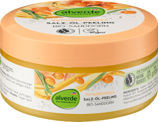 Rozpieszczający peeling solno-olejkowy  alverde NATURKOSMETIK