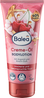 Balsam do ciała olejkowo-kremowy o zapachu wiśni Balea