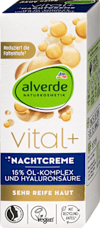 Vital+ noćna krema alverde NATURKOSMETIK