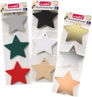 Zawieszki do prezentów, gwiazdki Profissimo