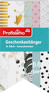 Dekoracyjne zawieszki na prezenty Profissimo