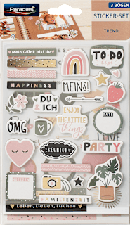 Sticker-Set Trend Paradies