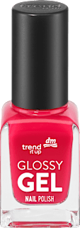 Körömlakk, Glossy Gel - Nr. 210 Raspberry Red trend !t up
