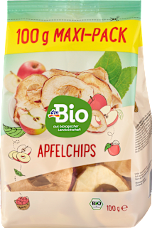 Trockenfrüchte, Apfelchips dmBio