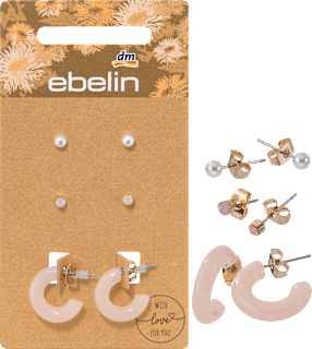 Kolczyki w złotym kolorze cyrkonie i kreole J23 ebelin