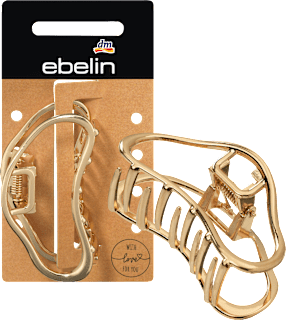 Spinka do włosów o specjalnym kształcie w kolorze złotym optycznym J23 ebelin