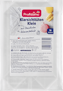 Klarsichttüten klein Profissimo