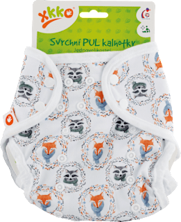 Vrchné PUL plienkové nohavičky, líška - uni 4-15 kg xkko