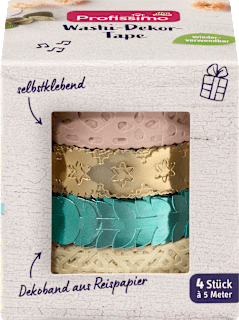 Dekoband Washi 4tlg Profissimo