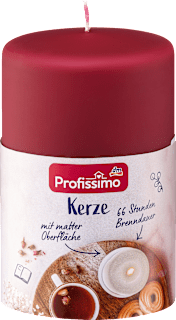 Sveća mat, bordo 120/80 Profissimo